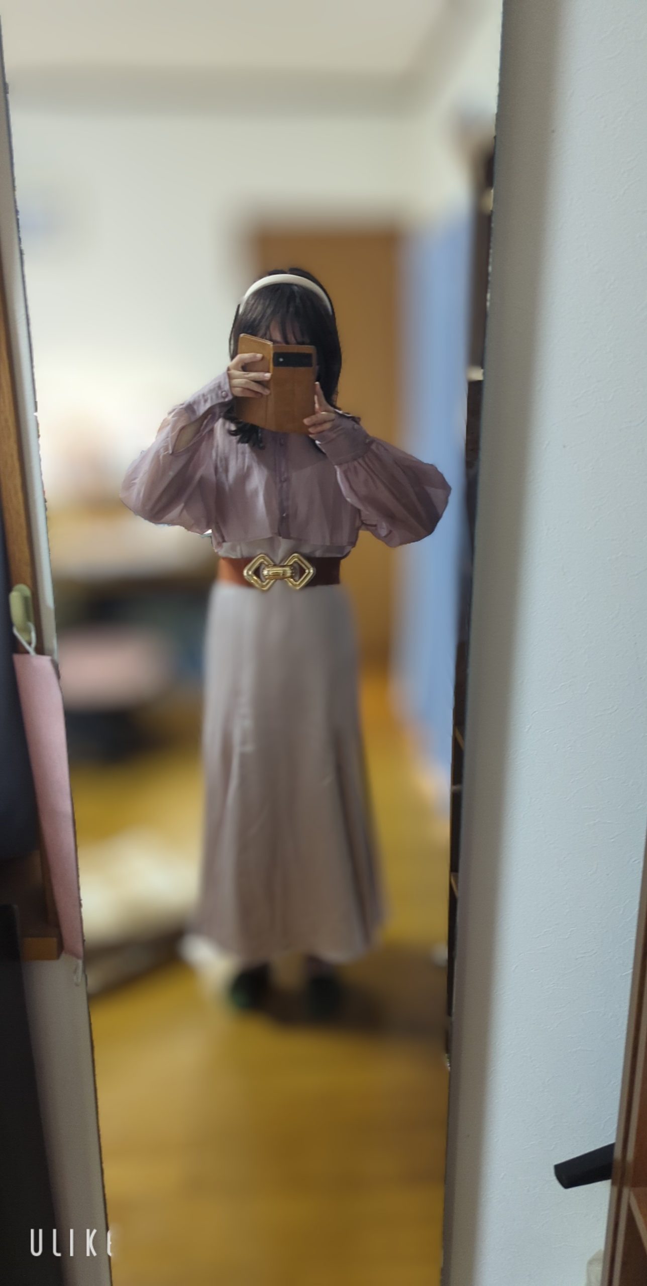 着用部分アップ画像