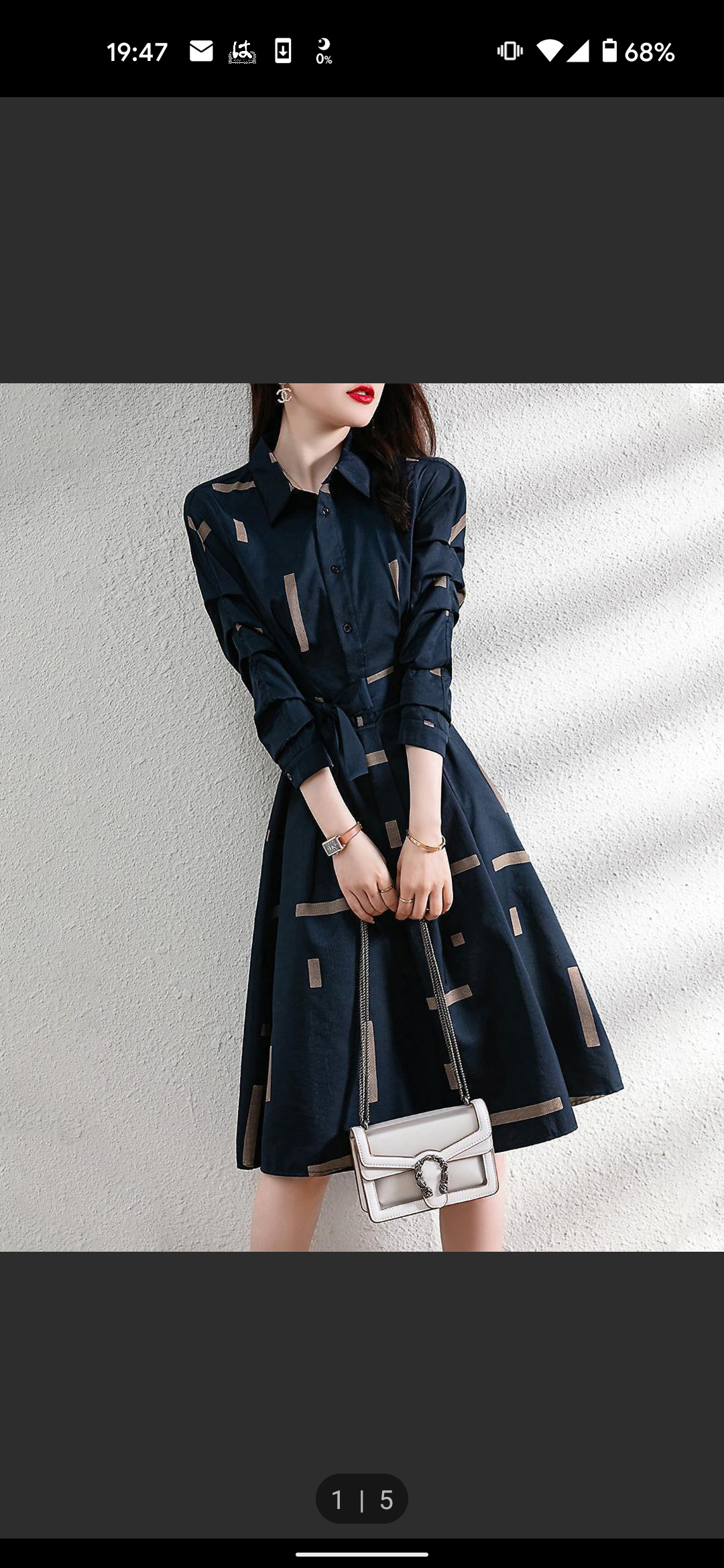 着用部分アップ画像