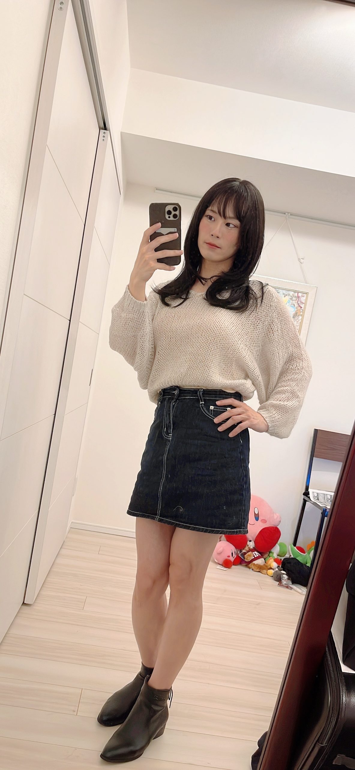 着用部分アップ画像