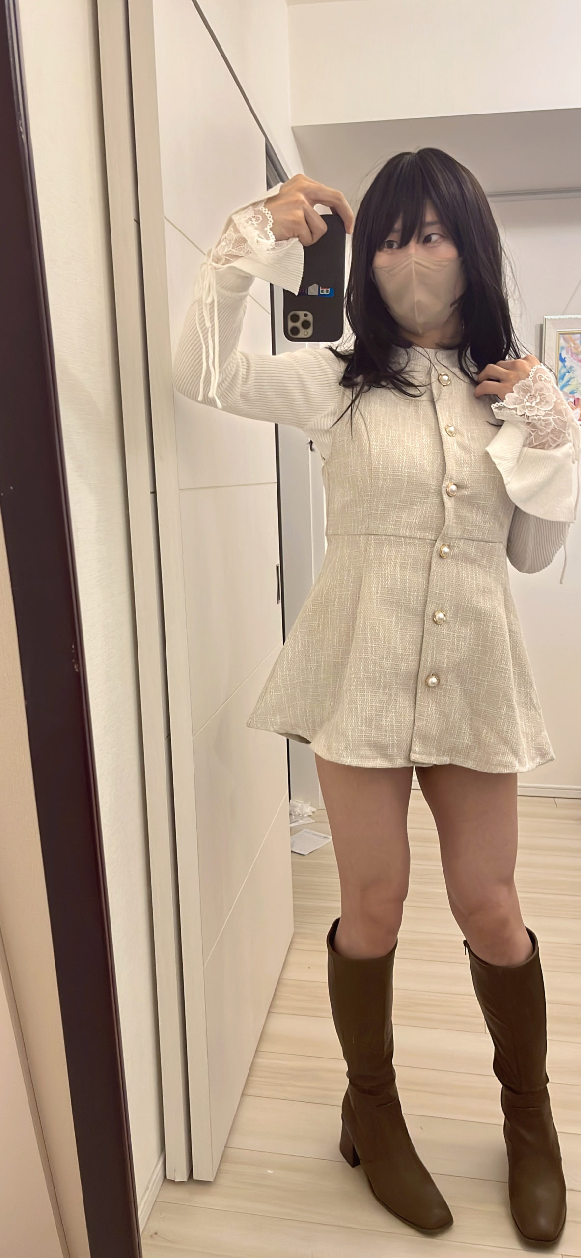 着用部分アップ画像