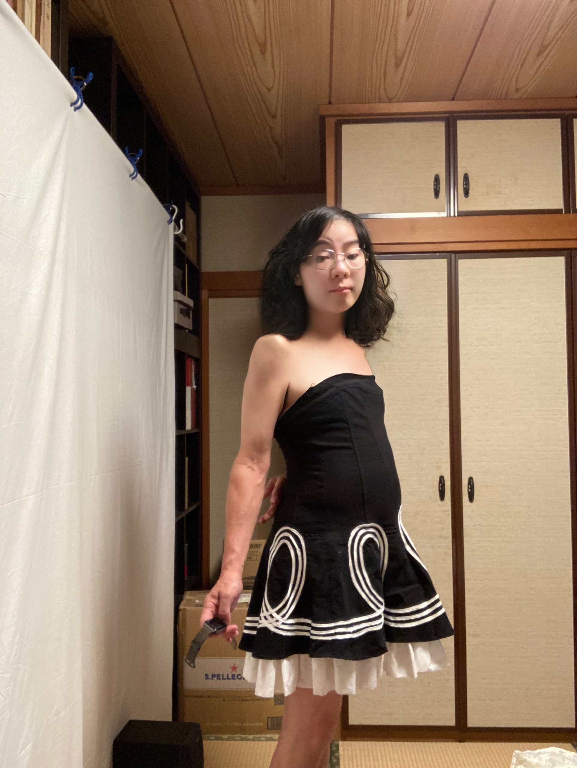 着用部分アップ画像