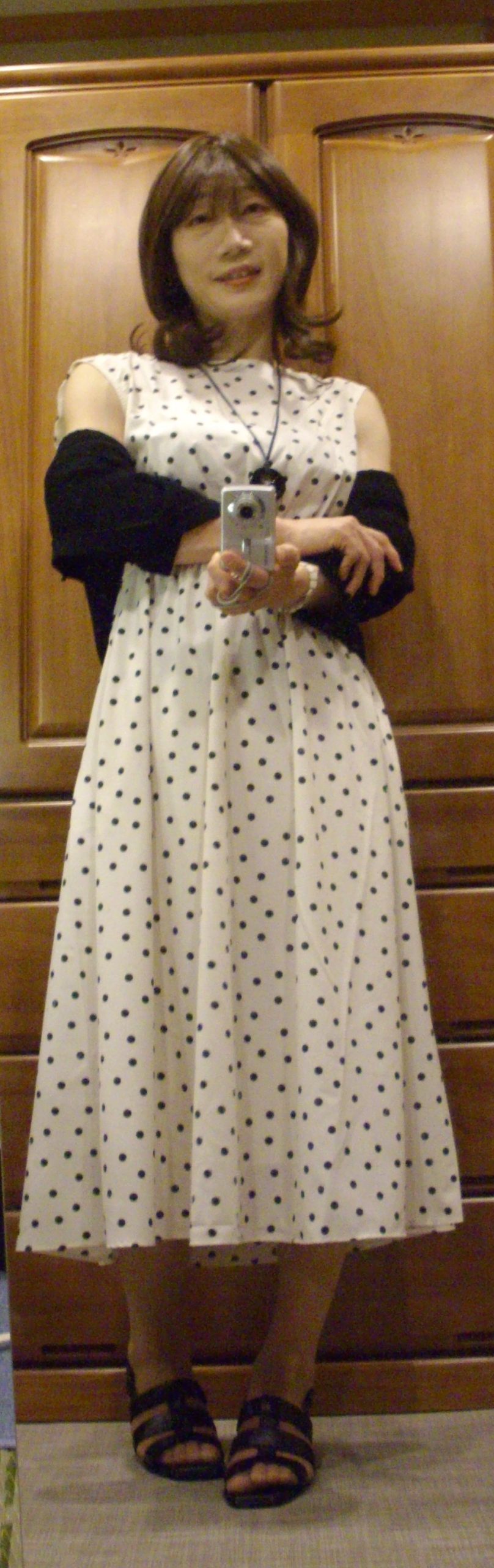 着用部分アップ画像