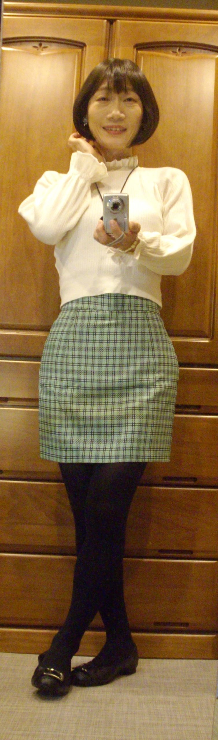 着用部分アップ画像